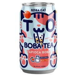 Boba Cat Boba Tea Original Milk Tea, bubble tea con tè al latte da 315ml