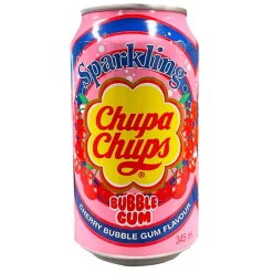 Chupa Chups Cherry Bubble Gum, bevanda alla ciliegia da 345ml