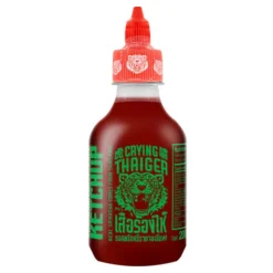 Crying Thaiger Sriracha Chilli Sauce Ketchup, salsa ketchup al chili Sriracha da 200ml