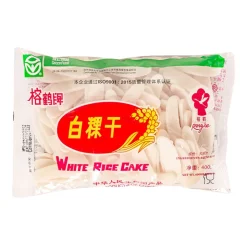 Green Food White Rice Cake, gnocchi di riso cinesi da 400g