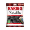 Haribo Rotella liquirizia, caramella al gusto di liquirizia da 80g