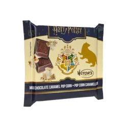 Harry Potter Milk Choco Bar With Caramel Popcorn, tavoletta di cioccolato con pop corn caramellati da 40g