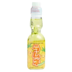 Hata Ramune Pineapple Soda, bevanda gassata al gusto di ananas da 200ml