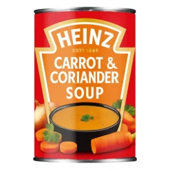 Heinz Carrot & Coriander Soup, zuppa di carote e coriandolo da 400g