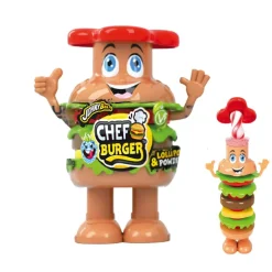 Johny Bee Chef Burger Lollipop & Powder, lecca lecca con polverina gusto a sorpresa da 20g