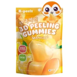 K-peelz 3D Peeling Gummies Mango, caramelle gommose al gusto di mango da 75g