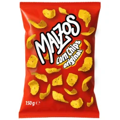 Maizos Corn Chips Original, chips di mais nel gusto original da 150g
