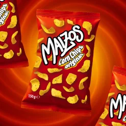 Maizos Corn Chips Original, chips di mais nel gusto original da 150g