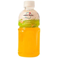 Mogu Mogu Mango Juice, bevanda al gusto di mango con nata de coco da 320ml