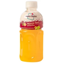 Mogu Mogu Passion Fruit Flavored Drink, bevanda al gusto di frutto della passione con nata de coco da 320ml