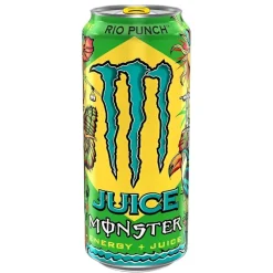 Monster Juice Rio Punch, bevanda energetica al gusto di frutta tropicale da 500ml