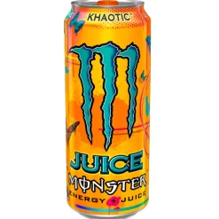 Monster Khaotic, energy drink all'arancia da 500ml