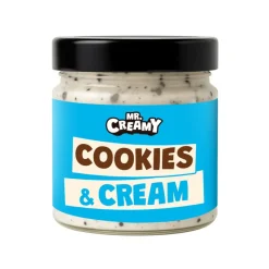 Mr. Creamy Cookies & Cream, crema spalmabile Cookies & Cream da 200g
