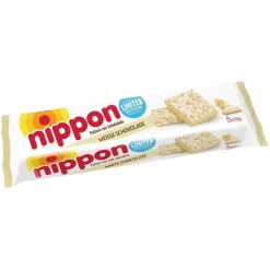 Nippon White Chocolate Limited Edition, riso soffiato e cereali ricoperto di cioccolato bianco da 200g