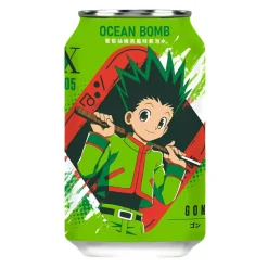Ocean Bomb Hunter Gon, bevanda gassata aromatizzata al gusto di pompelmo da 330ml