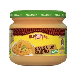 Old El Paso Salsa de Queso, salsa al formaggio con peperoni rossi da 320g