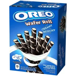 Oreo Vanilla Wafer Rolls, wafer alla vaniglia da 54g