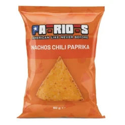 Patriots Nachos Chili Paprika, nachos alla paprika da 60g