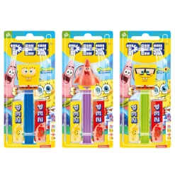 Pez Spongebob, caramelle al gusto di frutta e personaggio a sorpresa da 17g
