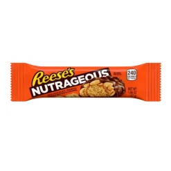 Reese's Nutrageous, barretta al burro d'arachidi e cioccolato da 47g