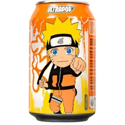 Ultra Pop Naruto Orange, bevanda gassata al gusto di arancia da 330ml