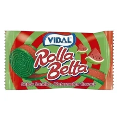 Vidal Rolla Belta Watermelon, caramella gommosa al gusto di anguria da 19g