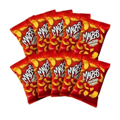 10x Maizos Corn Chips Original, chips di mais nel gusto original da 30g